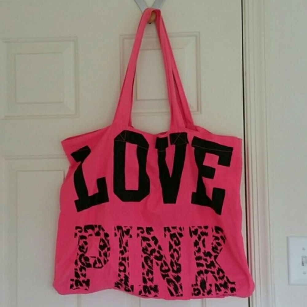 Pink Beach Bag